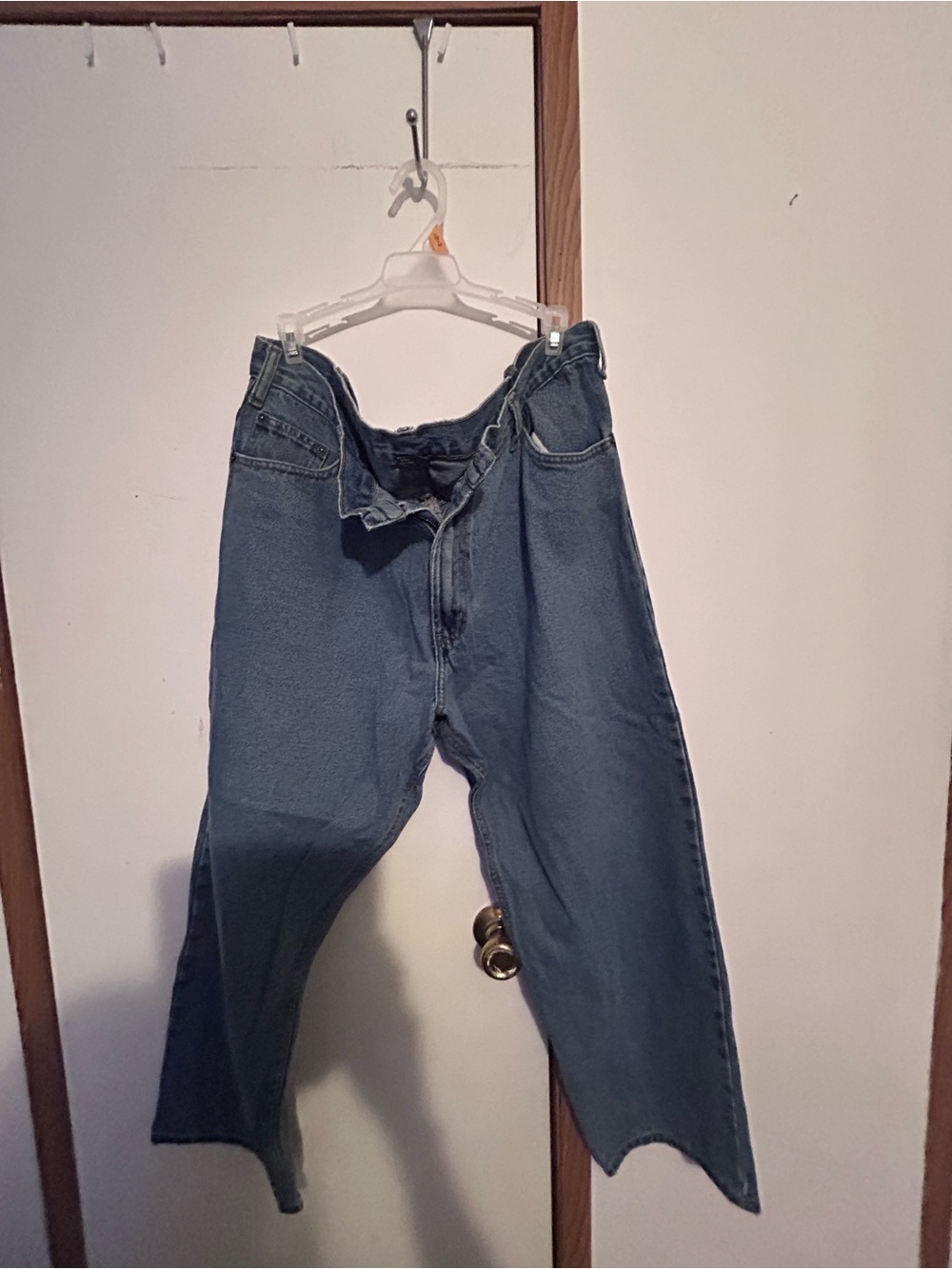 Men's Blue Denim Jeans - Classic 40x29